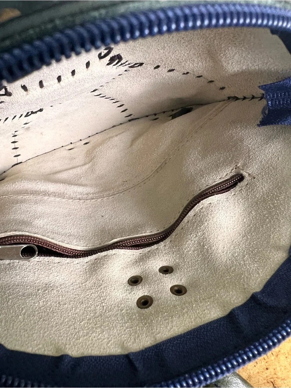 Handmade‎ Green Turtle Leather Backpack Shoulder Bag OOAK Artisan Purse Unique